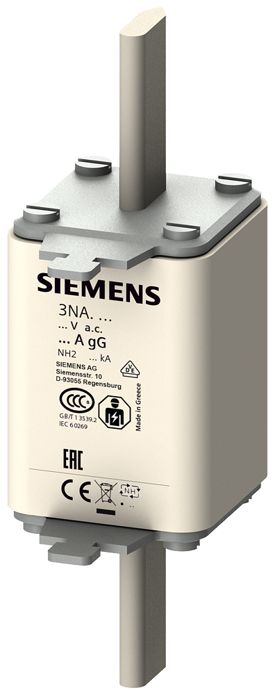 STEATİT(SERAMİK) GÖVDELİ NH-BIÇAKLI SİGORTA BUŞONU  250A  BOY 2  GENİŞLİK 47.2mm