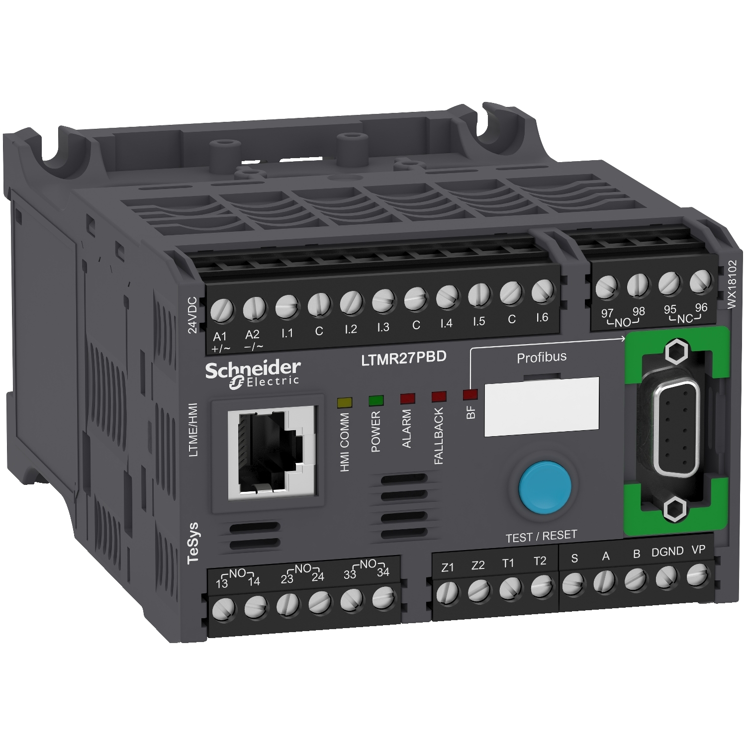 Schneider Electric Motor Kontrolör Ltmr Tesys T - Profibus Dp İçin 24 V Dc 27 A