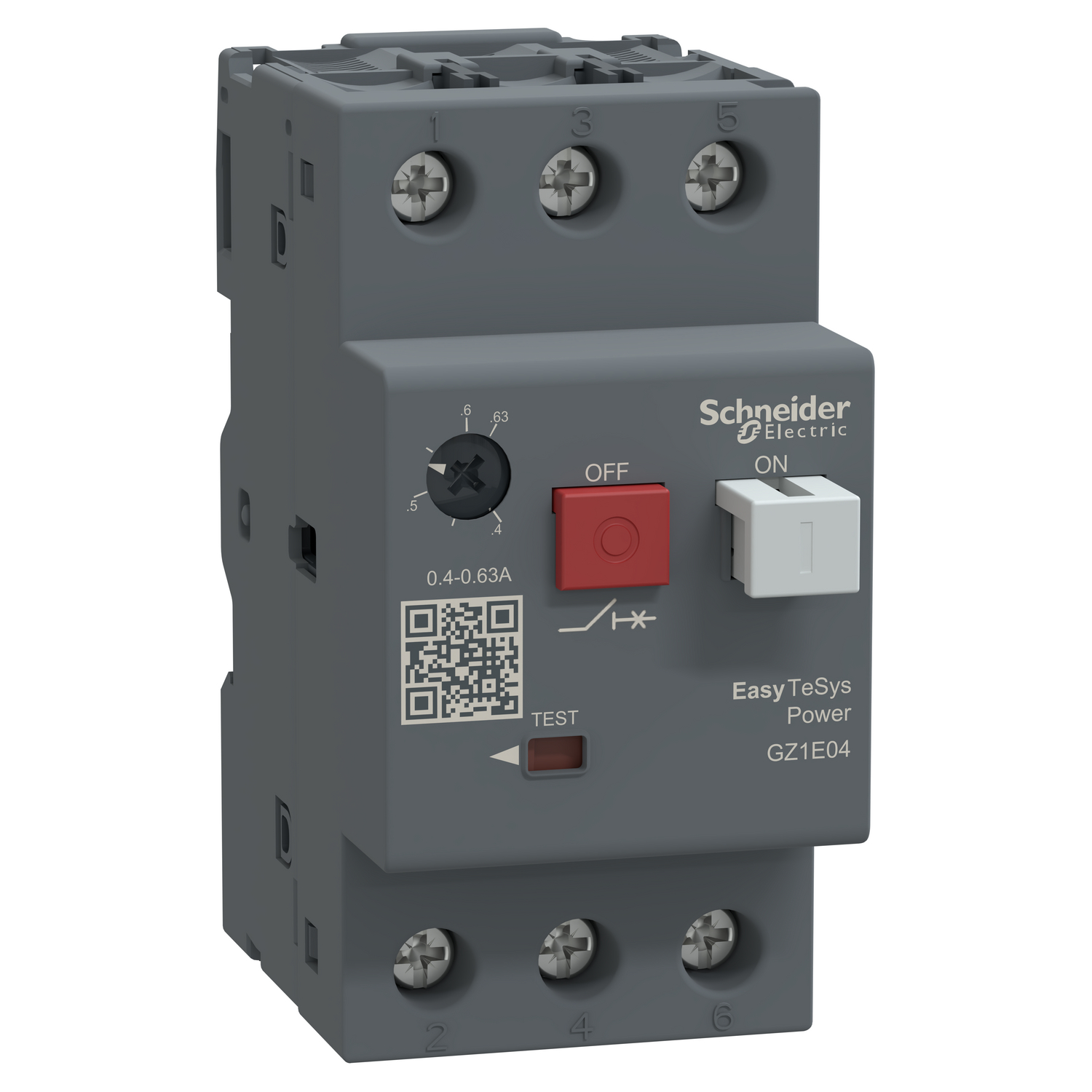 Schneider Electric Easypact Tvs Motor Koruma Şalteri Termik Manyetik 0.4-0.63A