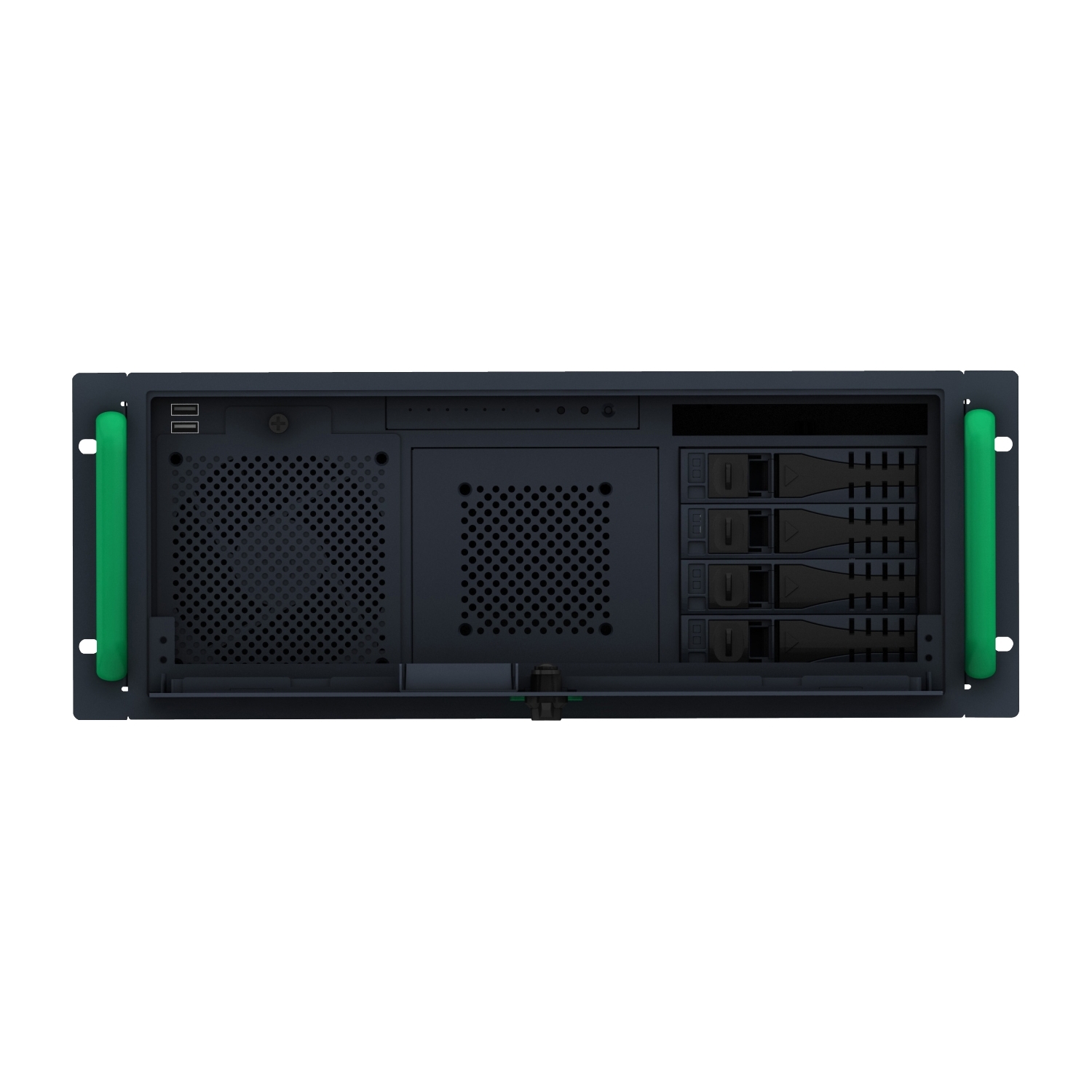 Schneider Electric Endüstriyel raf PC, Harmony iPC, 4U Performance HMIRSP HDD, yedekli AC, 6 yuva, Win. sunucu