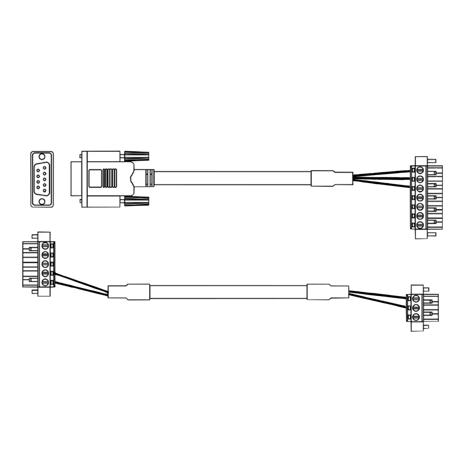 Schneider Electric HMIBM için Kablo, Harmony iPC, UPS 3 m kabloları