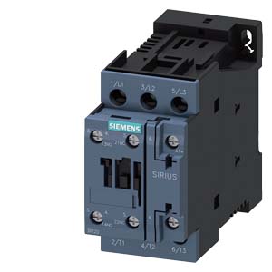 ÜÇ FAZLI  SIRIUS KONTAKTÖR  DC 24V BOBİNLİ  7 5 KW  1NO+1NC