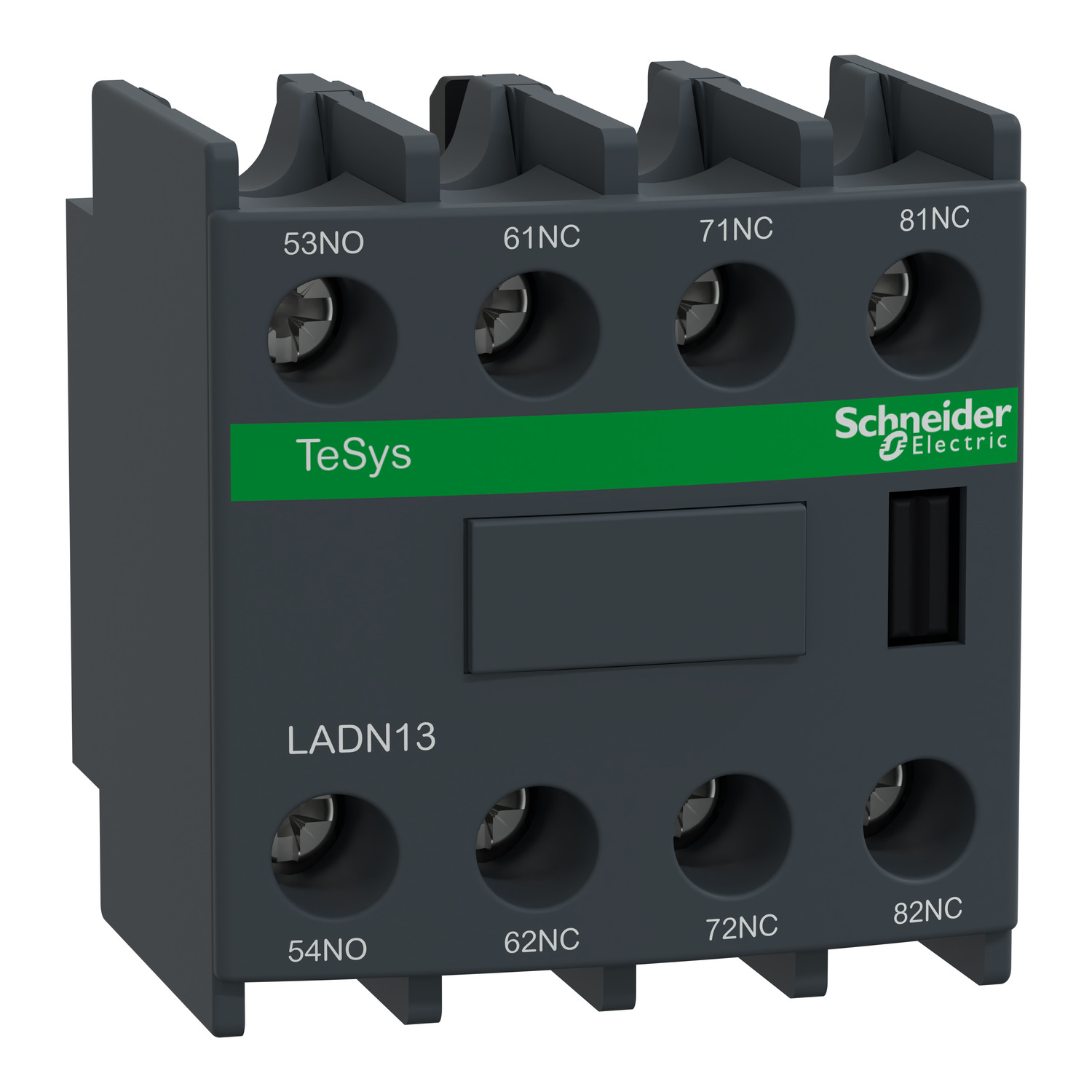 Schneider Electric Tesys D - Yardımcı Kontak Bloğu - 1 Na + 3 Nk - Vida Kelepçesi Terminalleri