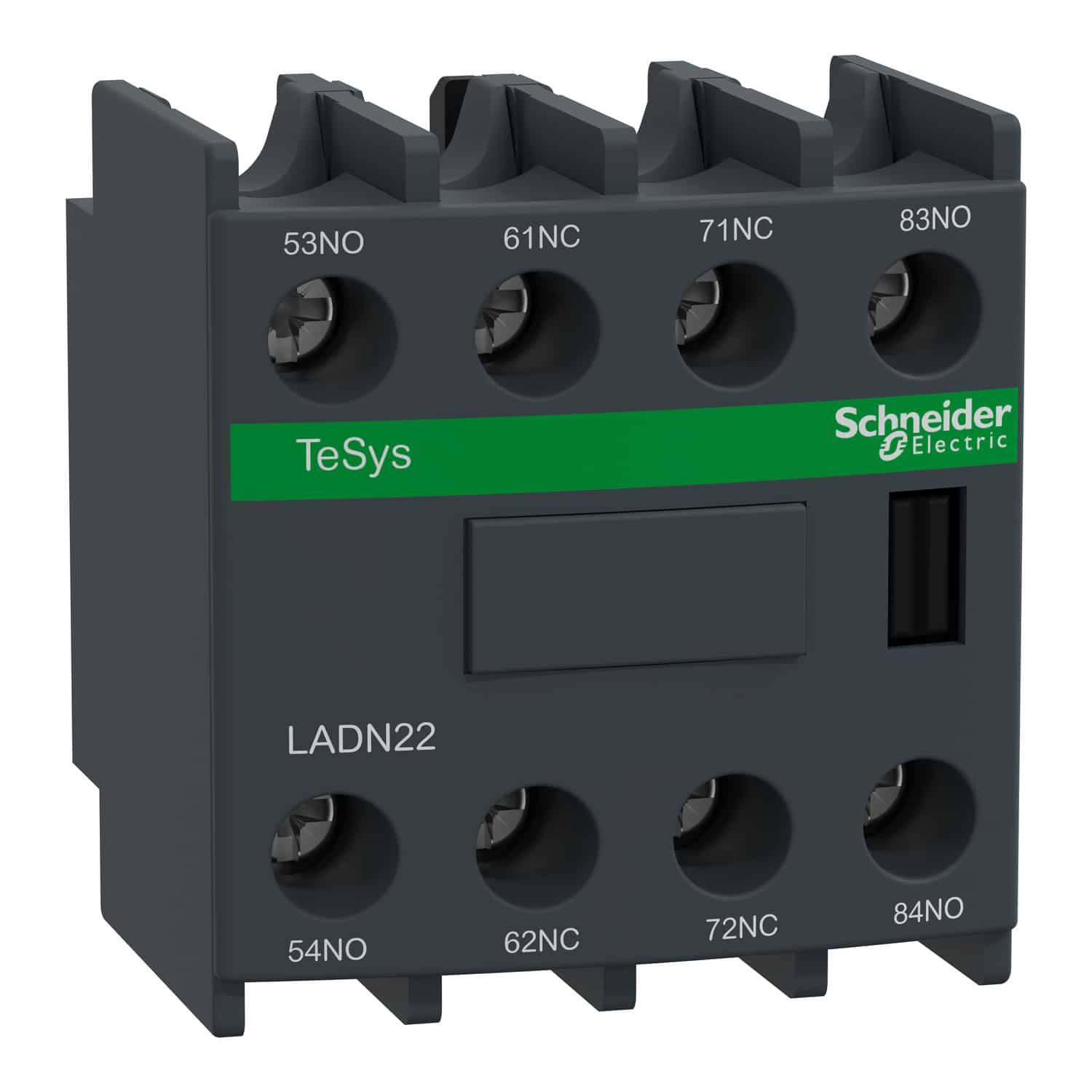 Schneider Electric Tesys D - Yardımcı Kontak Bloğu - 2 Na + 2 Nk - Vida Kelepçesi Terminalleri