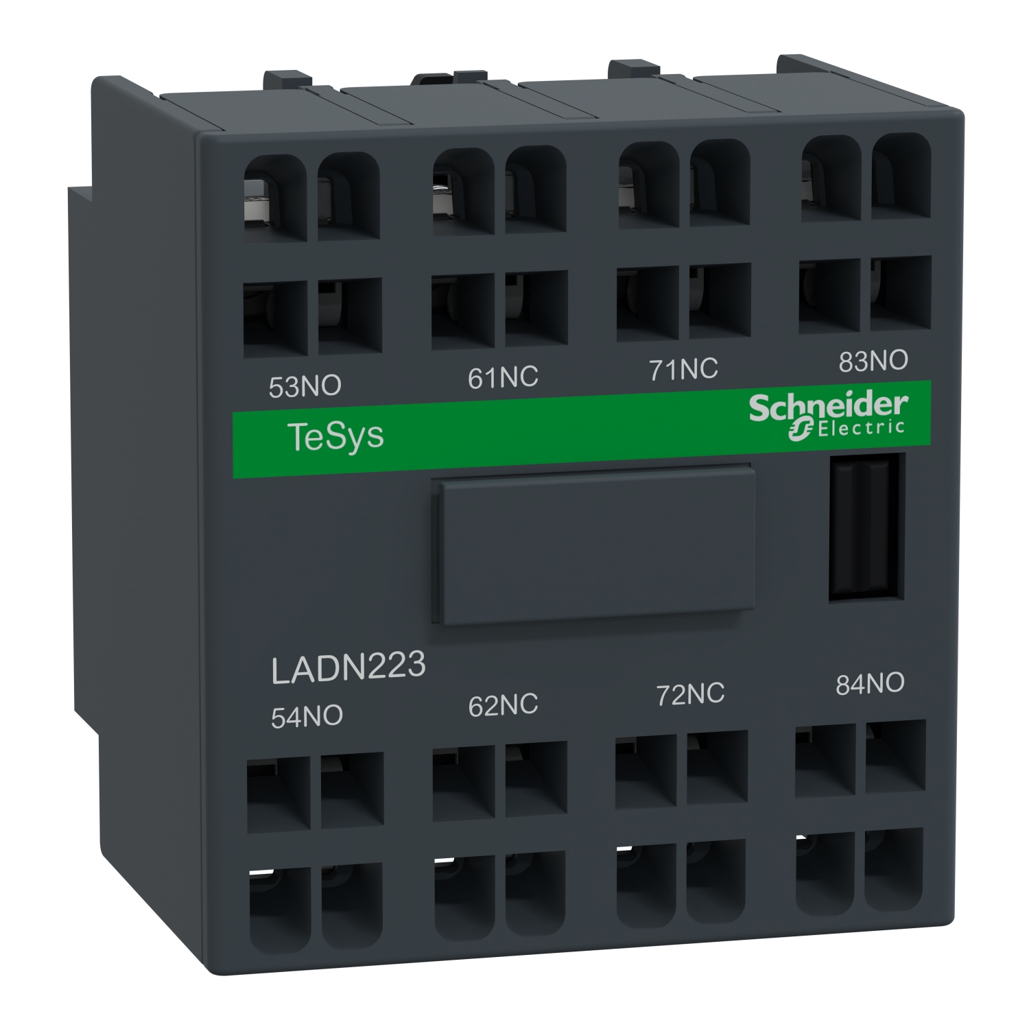 Schneider Electric Tesys D - Yardımcı Kontak Bloğu - 2 Na + 2 Nk - Yaylı Terminaller