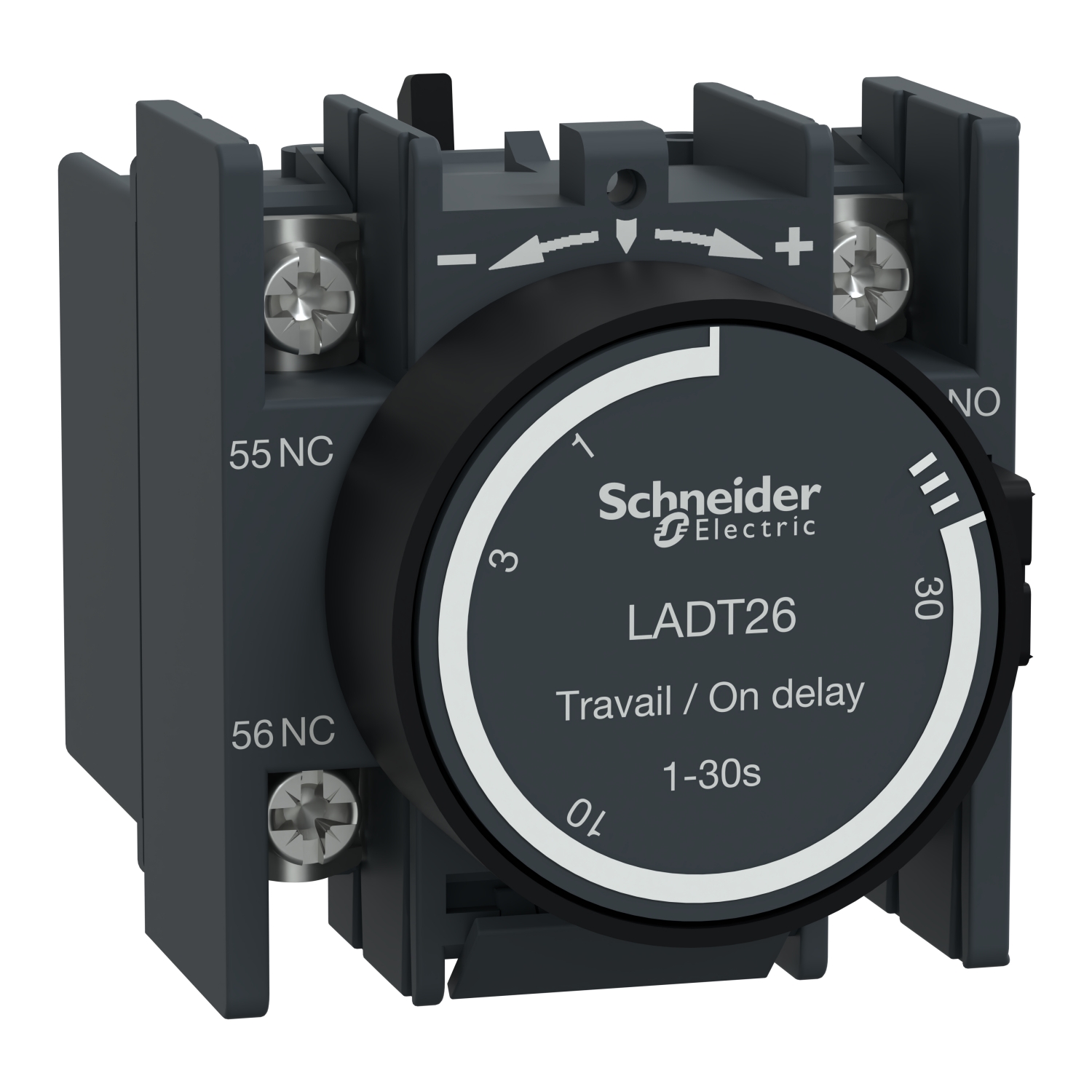 Schneider Electric Tesys D - Zaman Geckm Yardm Kontk Bloğu - 1 Na + 1 Nk - Pabuç-Halka Terminaller