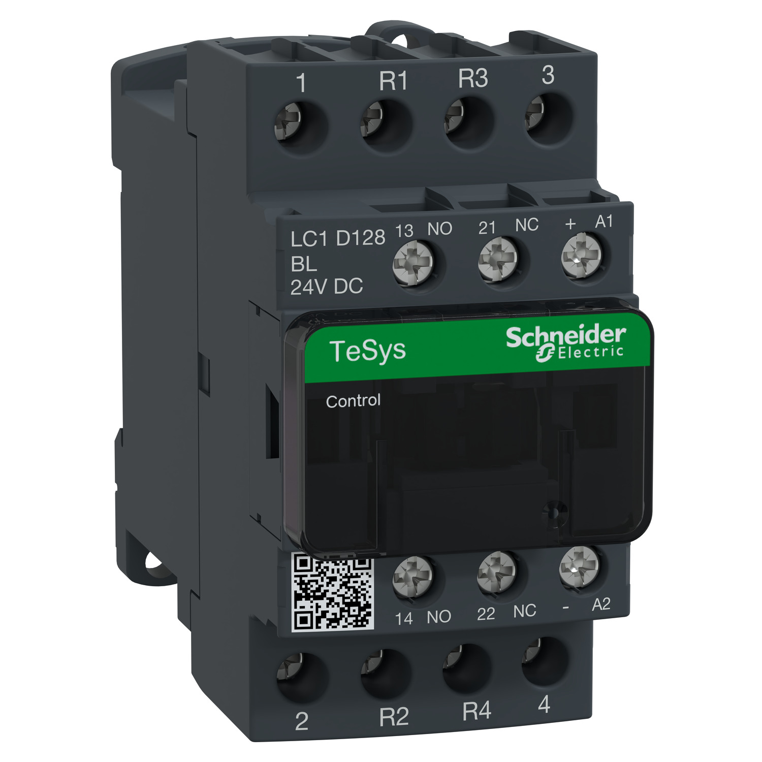 Schneider Electric Tesys D Kontaktör - 4P(2 Na + 2 Nk) - Ac-1 - <= 440 V 25 A - 24 V Dc Bobin