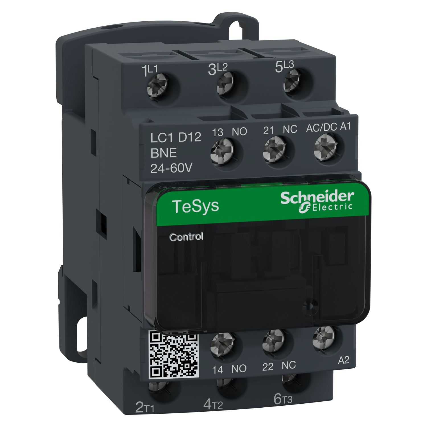 Schneider Electric Tesys D Green Kontaktör 12A Ac3 24-60Vac