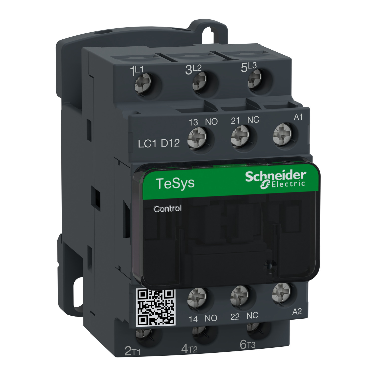 Schneider Electric Tesys D Kontaktör - 3P(3 Na) - Ac-3 - <= 440 V 12 A - 600 V Ac Bobin