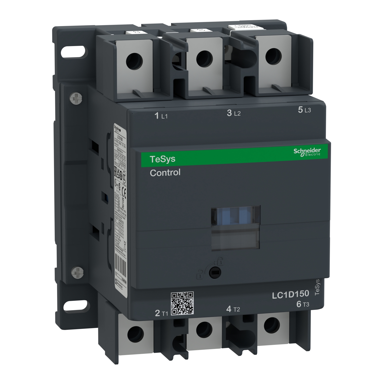 Schneider Electric Tesys D Kontaktör - 3P(3 Na) - Ac-3 - <= 440 V 150 A - 110 V Ac Bobin