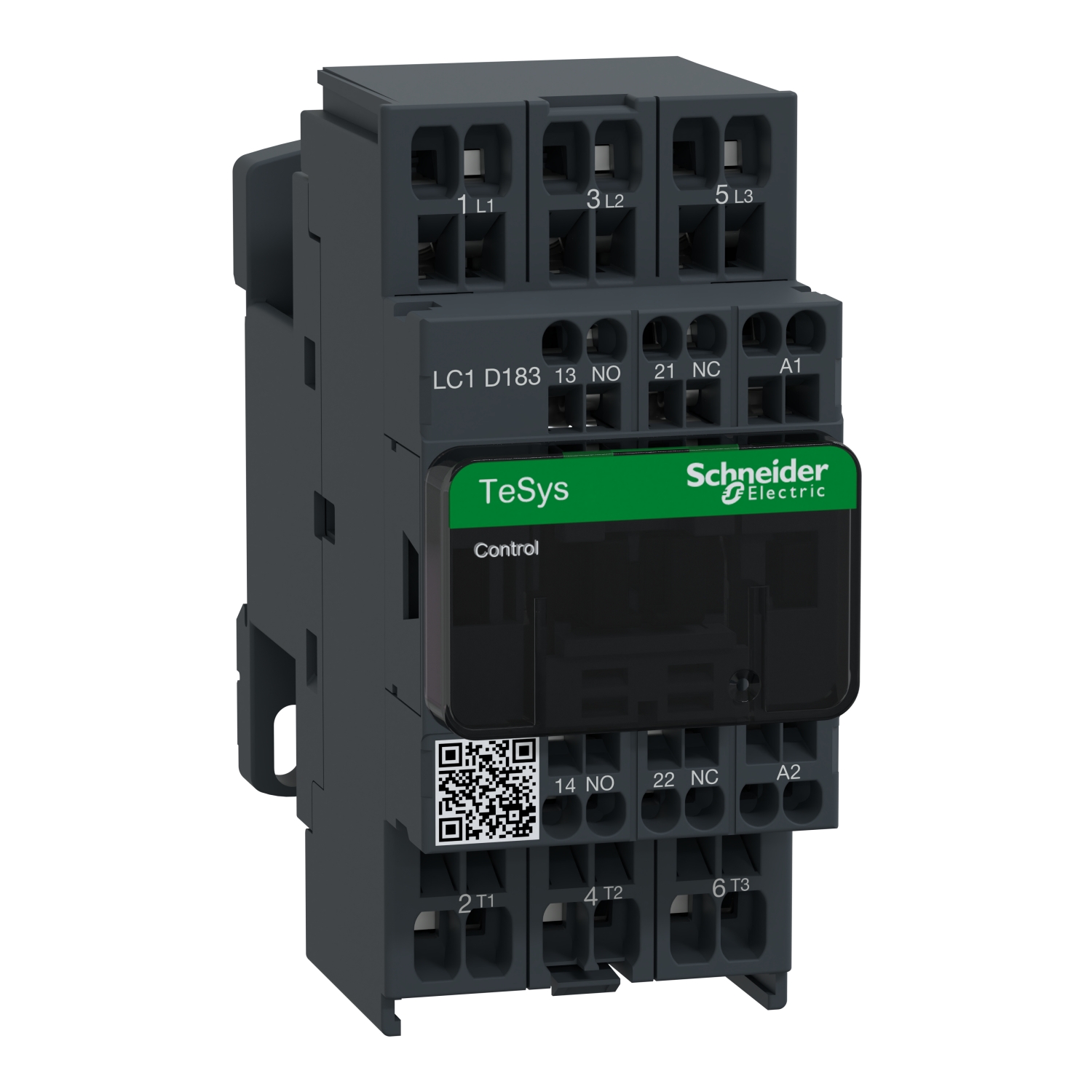 Schneider Electric Tesys D Kontaktör - 3P(3 Na) - Ac-3 - <= 440 V 18 A - 115 V Ac Bobin