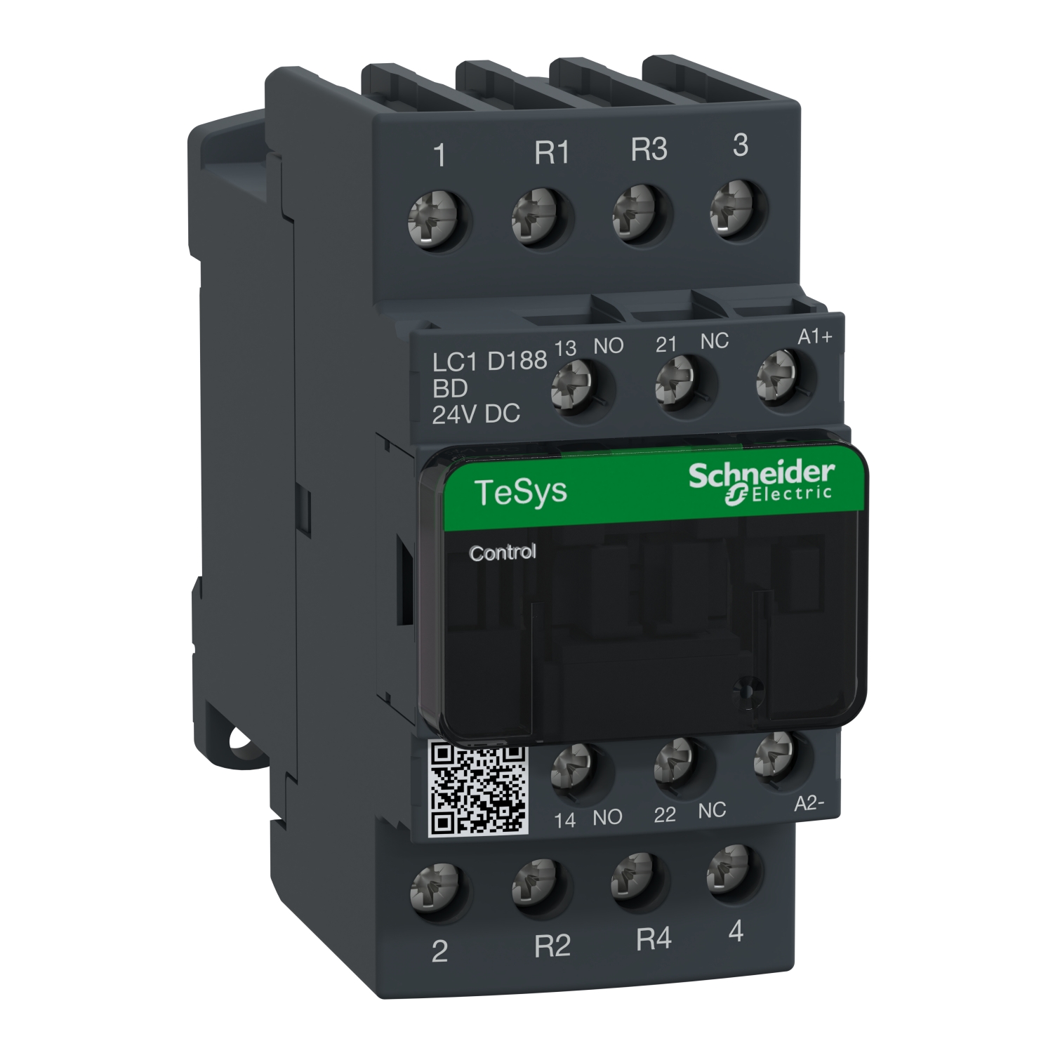 Schneider Electric Tesys D Kontaktör 4P 32A Ac1 24Vdc 2Na2Nk