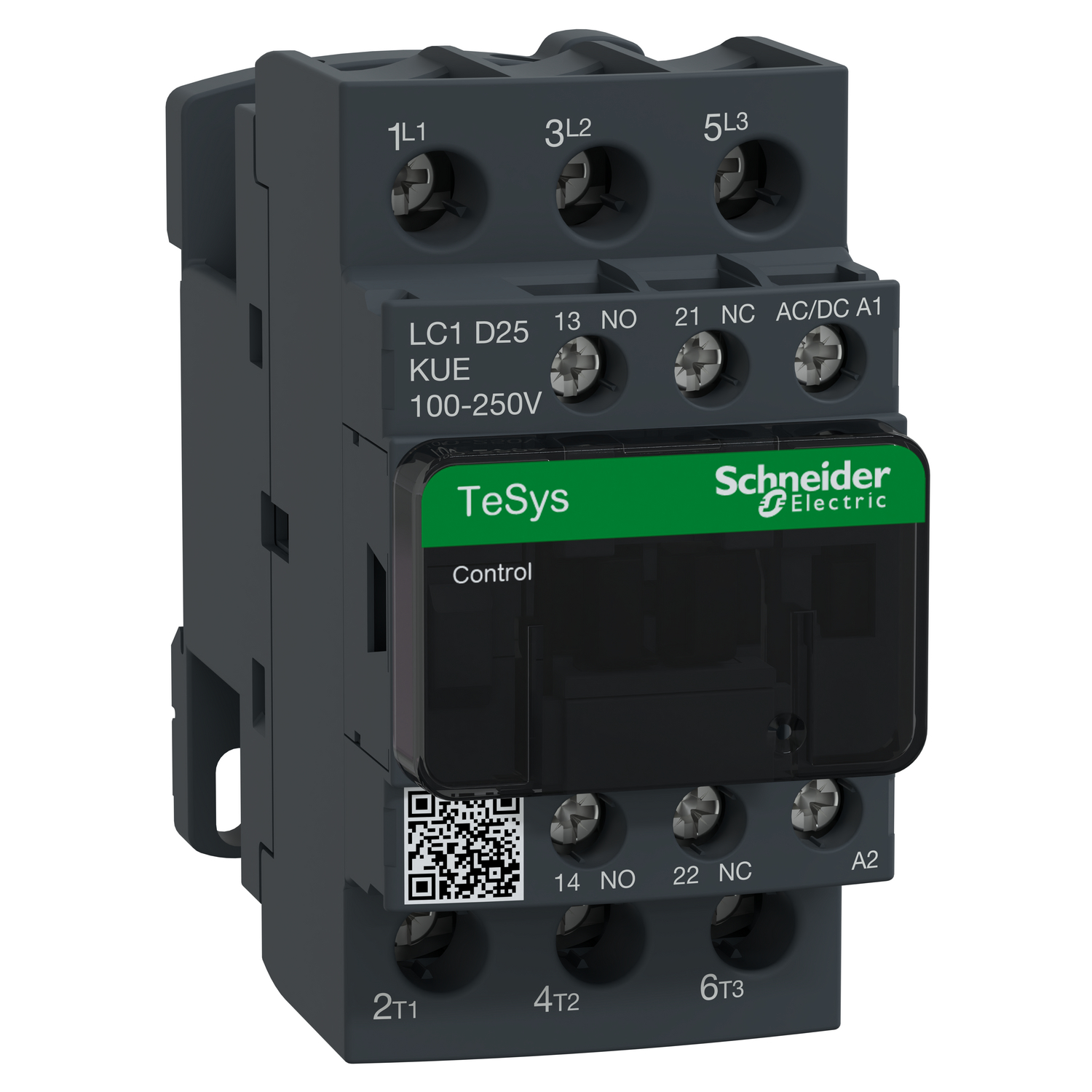 Schneider Electric Tesys D Green Kontaktör 3P 25A Ac3 100-250Vac/Dc