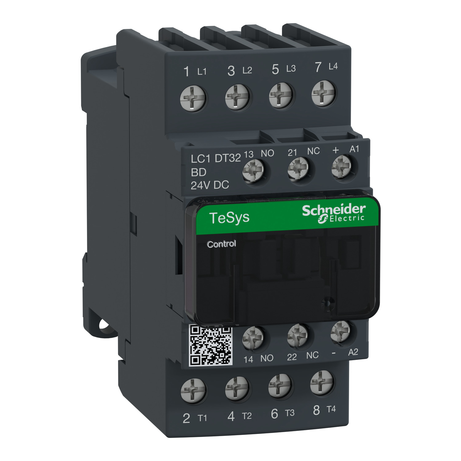 Schneider Electric Tesys D Kontaktör 4P 32A Ac1 24Vdc 4Na