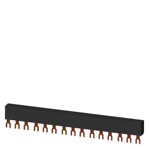 5 ŞALTER İÇİN 3 FAZLI BARA BAĞLANTI PARÇASI BOY S00,S0  45MM