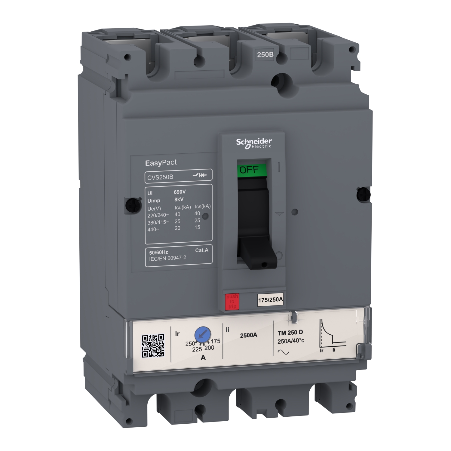Schneider Electric Cvs100B Tm40D 3P3D Devre Kesici