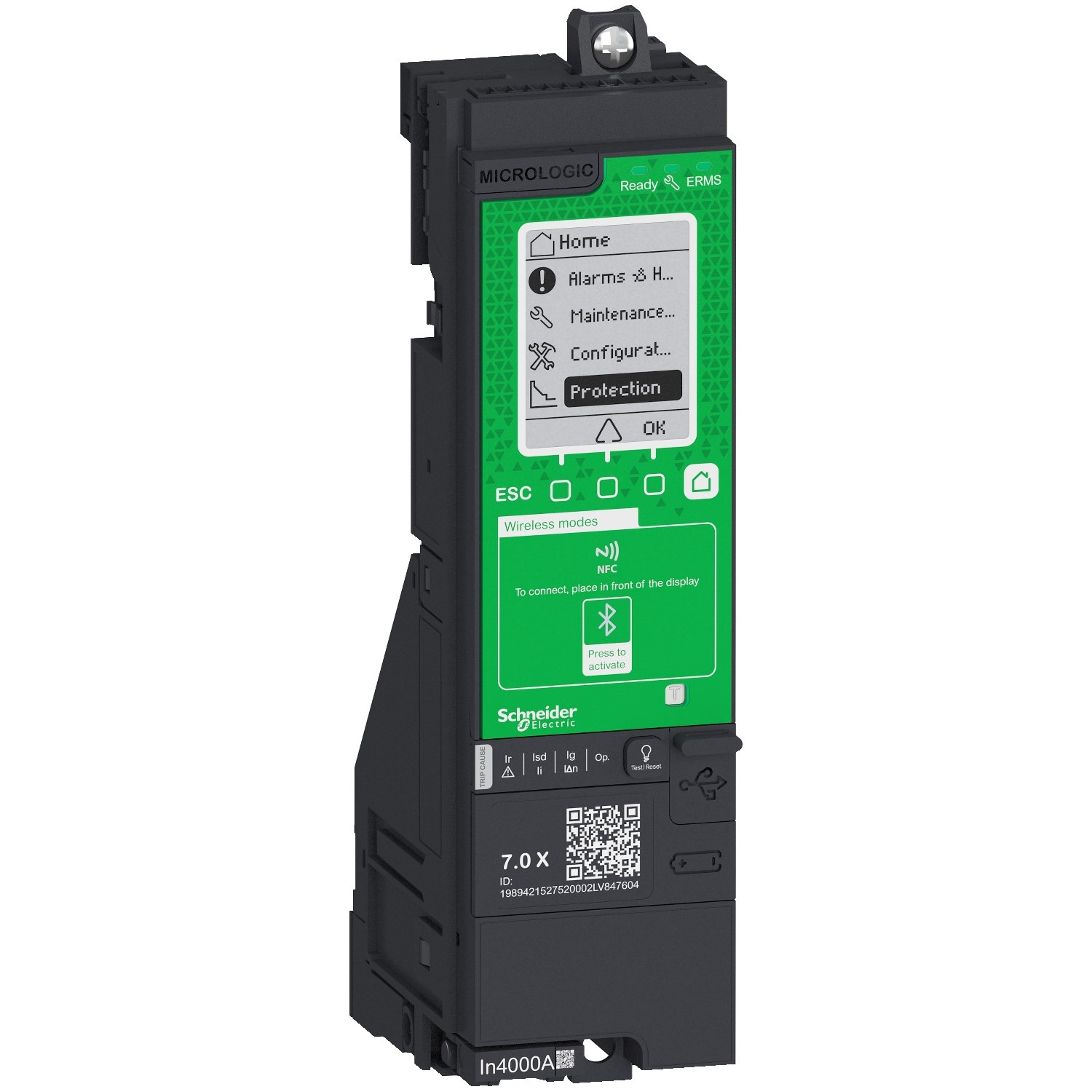Schneider Electric CONTROL UNIT 7.0X - WO AAF FOR D/O MTZ1 - Pano montaj çerçevesi - MasterPact MTZ2/3 çekmeceli tip
