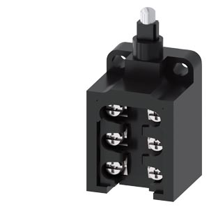 Sirius Nihayet Şalteri Teflon buton tahrikli , 1NO-2NC IP10, 30mm