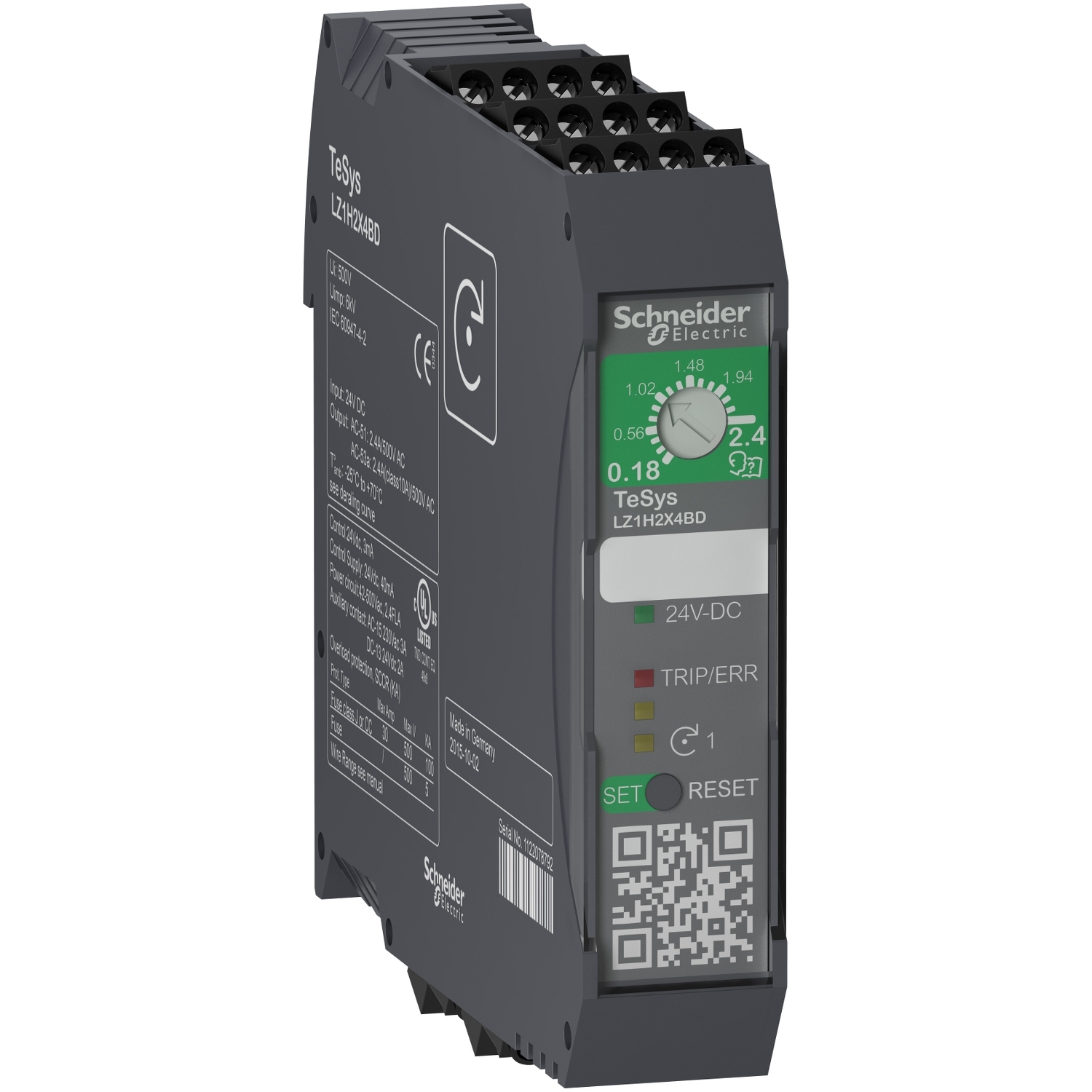 Schneider Electric Starter Tesys H 0,75Kw-400V Kontrol 110-230Vac