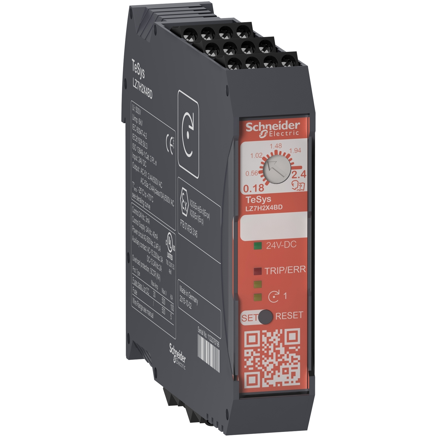 Schneider Electric Starter Tesys H Güvenli Tork Kapatma 3Kw-400V Kontrol 24Vdc