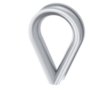 SIRIUS 3SE7 İpli Şalter Aksesuar:  Halat Yuvası, halat yönü değimi ve sabitleme noktalarında güçlendirilmiş iletim için Ø4mm