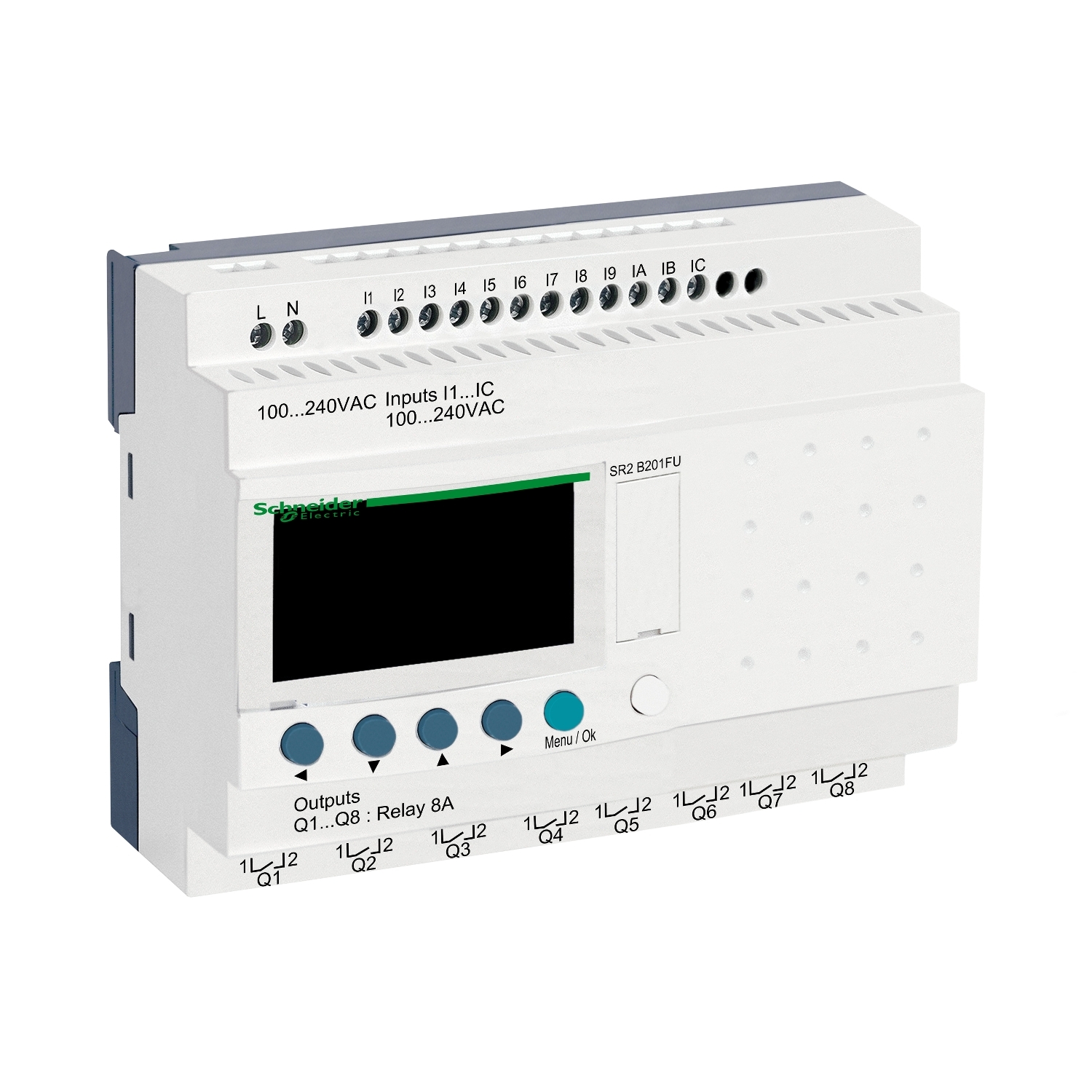 Schneider Electric Zelio Akıllı Röle 20 I-O 100 240 Vac