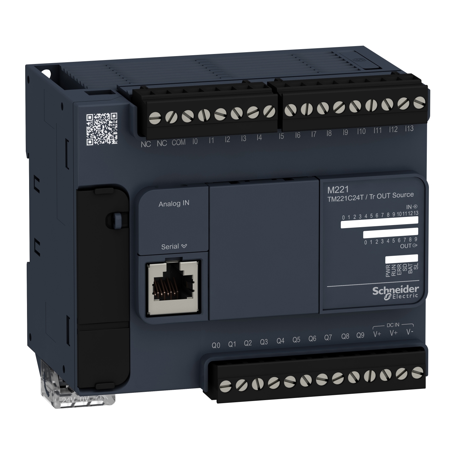 Schneider Electric Kontrolör M221-24 Gç Transistör Pnp Kompakt