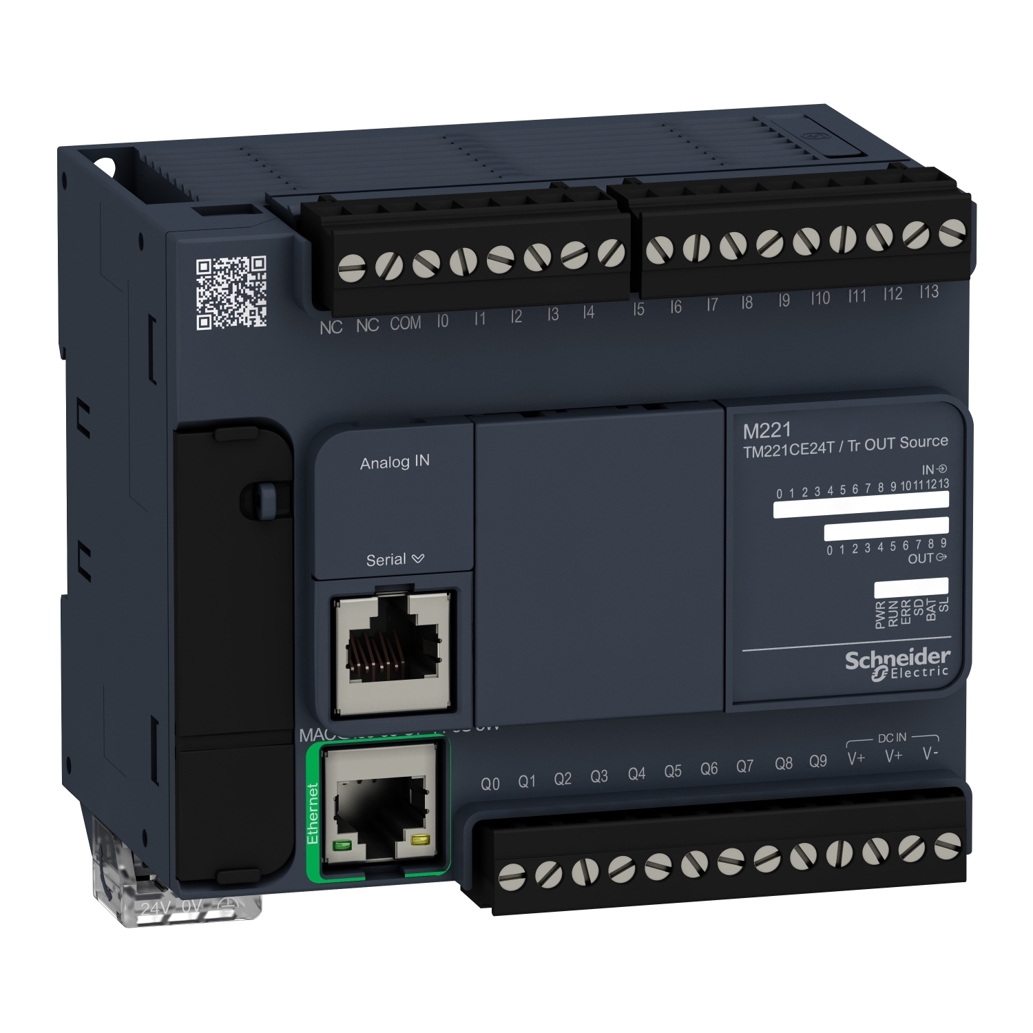 Schneider Electric Kontrolör M221 24 Gç Transistör Pnp Ethernet
