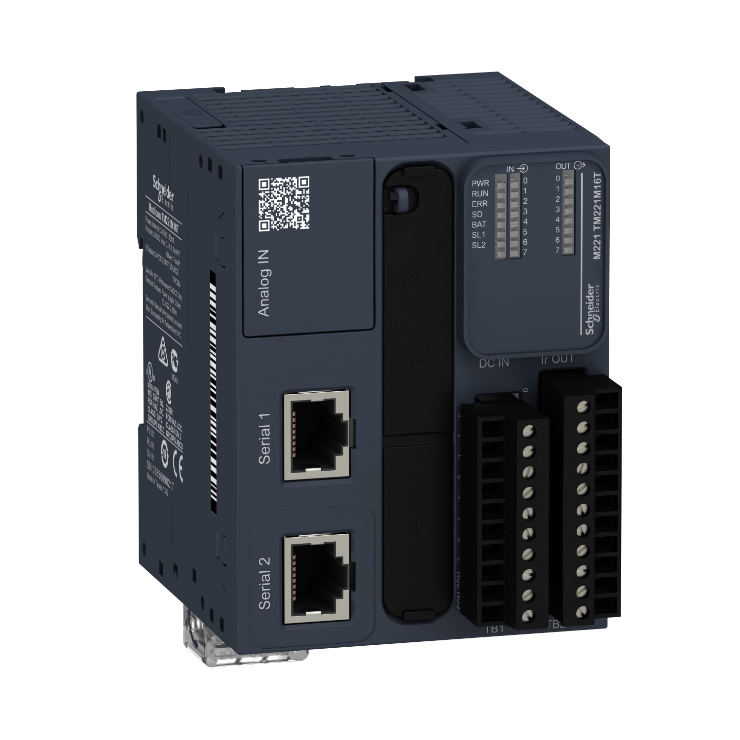 Schneider Electric Kontrolör M221-16 Gç Transistör Pnp