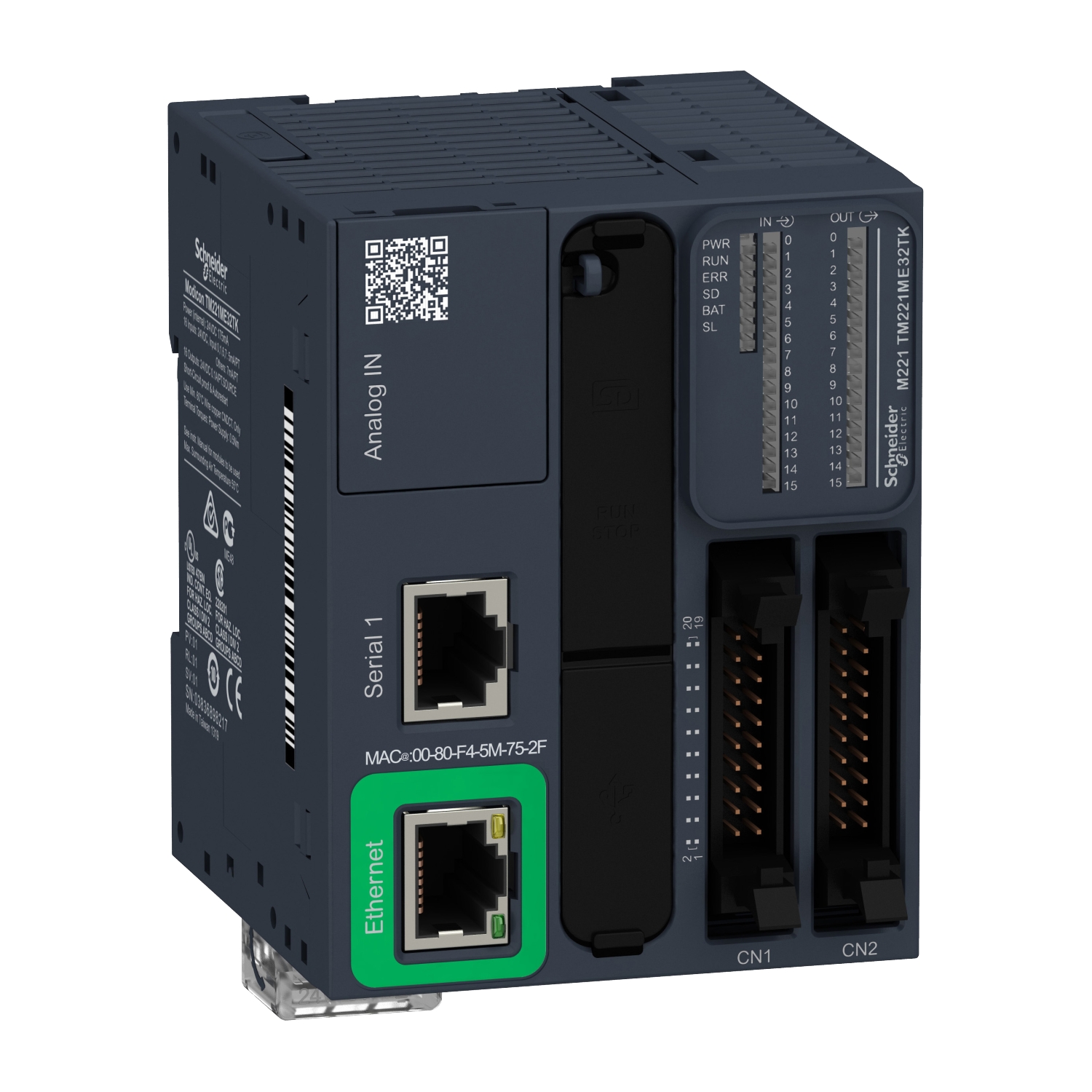 Schneider Electric Kontrolör M221-32 Gç Transistör Pnp Ethernet