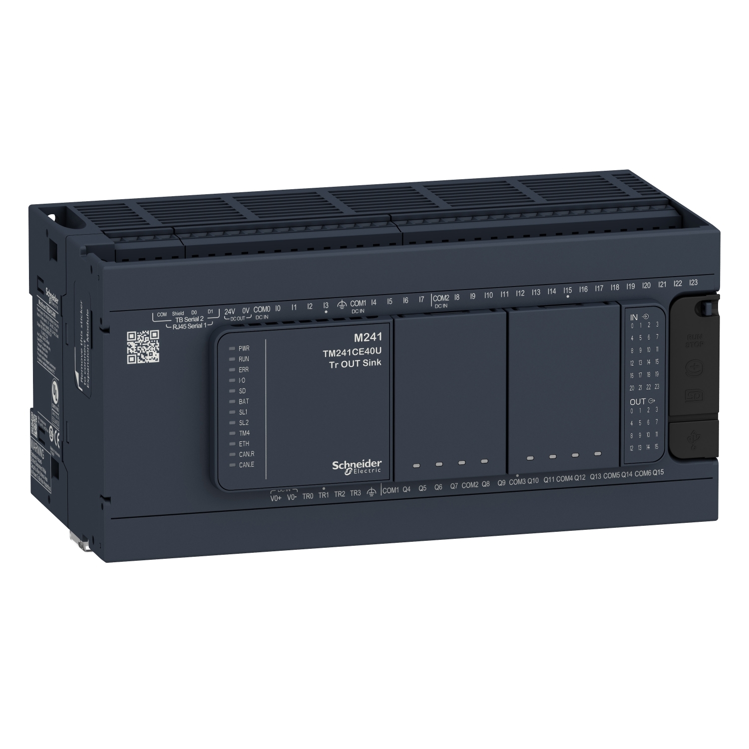Schneider Electric M241 Kontrolör 40 Gç Rölesi
