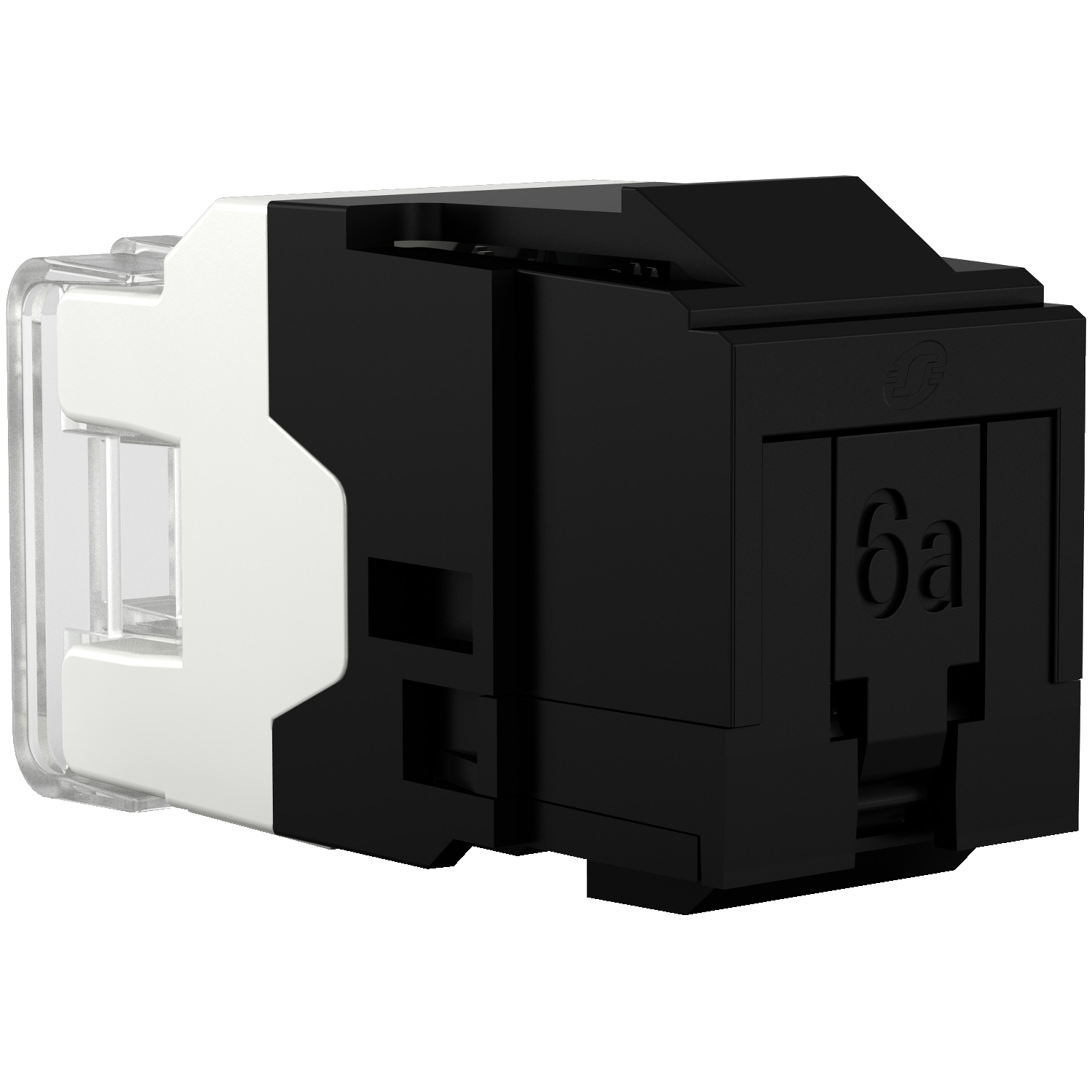 Schneider Electric Actassi RJ-45 S-110 Cat 6a UTP siyah