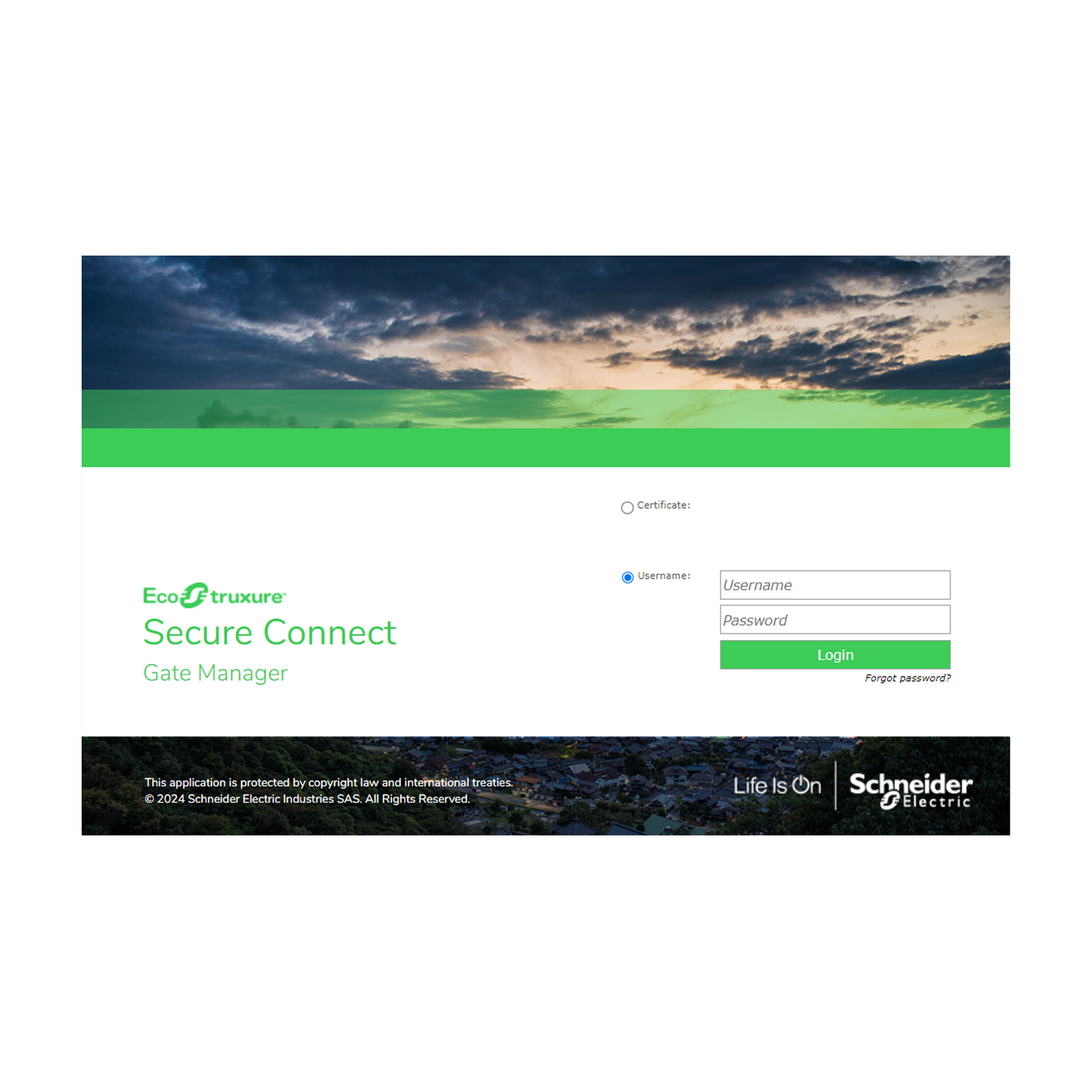 Schneider Electric 5 x EcoStruxure™ Güvenli Bağlantı Danışmanı SiteManager Yerleşik BASIC Lisansları