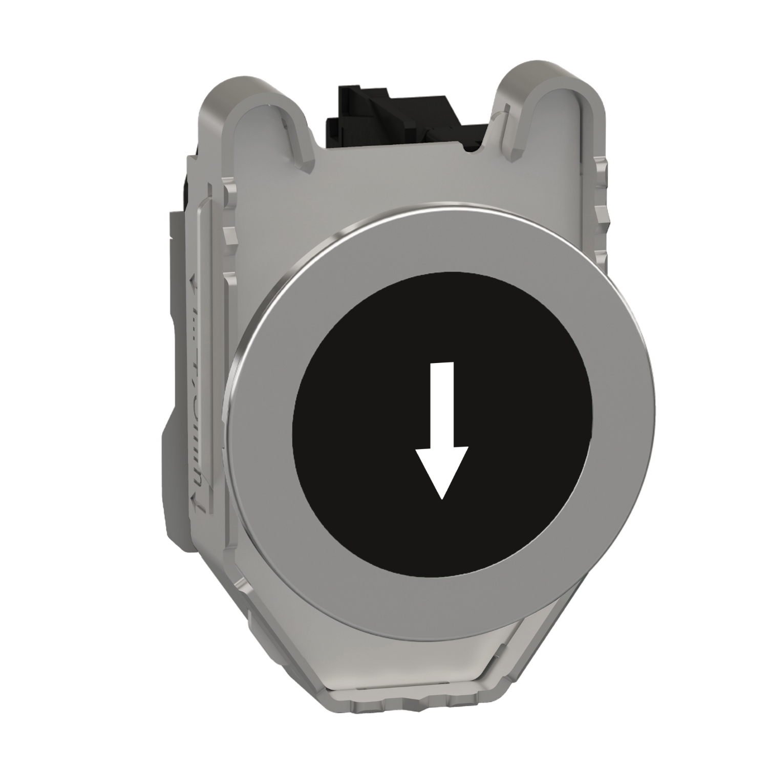 Schneider Electric Gömülü İşaretli Yaylı Buton Siyah 1 Na