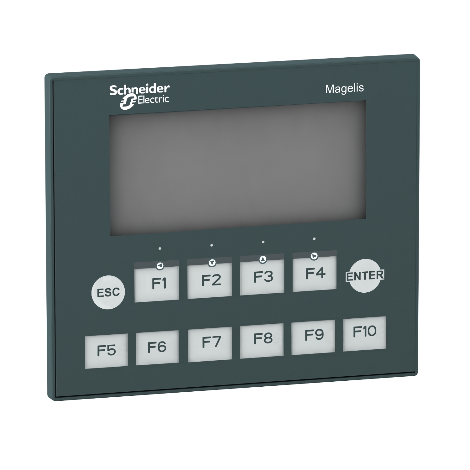 Schneider Electric Küçük Panel Dokunmatk+Tuş Takımı - Matris Ekran - Yeşil - 198 X 80 Piksel - 5Vdc