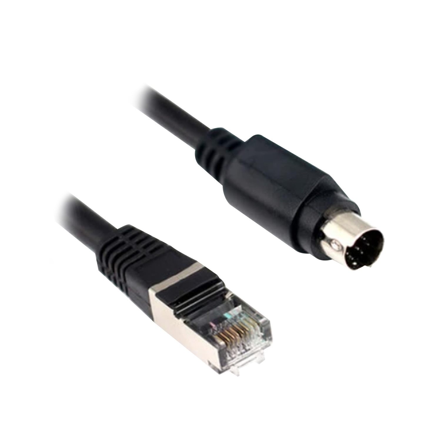 Schneider Electric Uni-Telway/Modbus Seri Bağlantı - U = 2,5 M - 1 Dişi Mini Dın + 1 Rj45