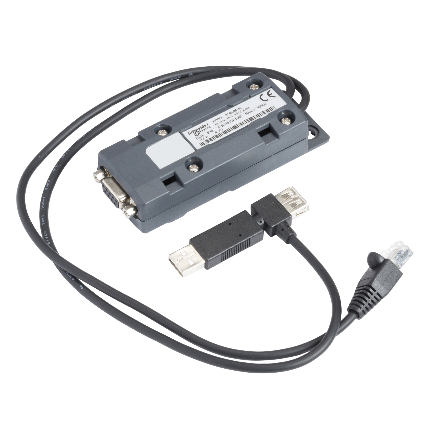 Schneider Electric Magelis Xbt - Usb Merkezi Bağlantılı Seri Bağlantı İzolasyon Birimi
