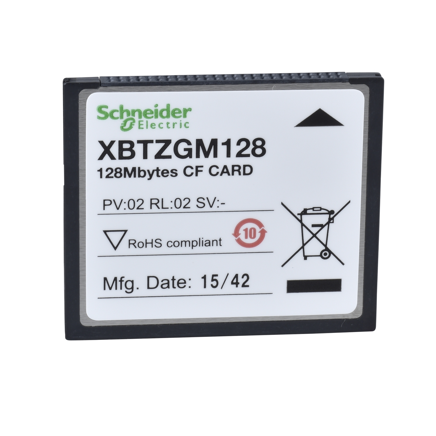 Schneider Electric Kompakt Flash Bellek Kartı 128 Mb - Gelişmiş Ve Yerleşik Panel İçin