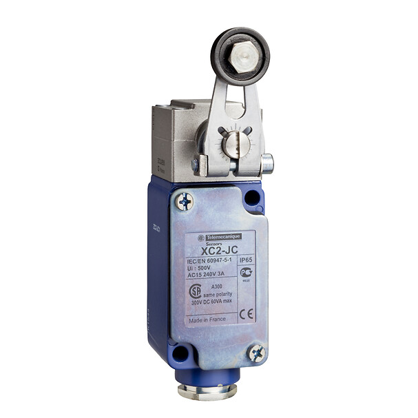 Schneider Electric Limit Anahtarı Xc2-J - Makaralı Manivela - 1 K/A