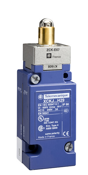 Schneider Electric Limit Anahtarı Xckj - Çelik Makaralı Pim Sağlamlaştırılmış - 1K/A - Ani - Pg13
