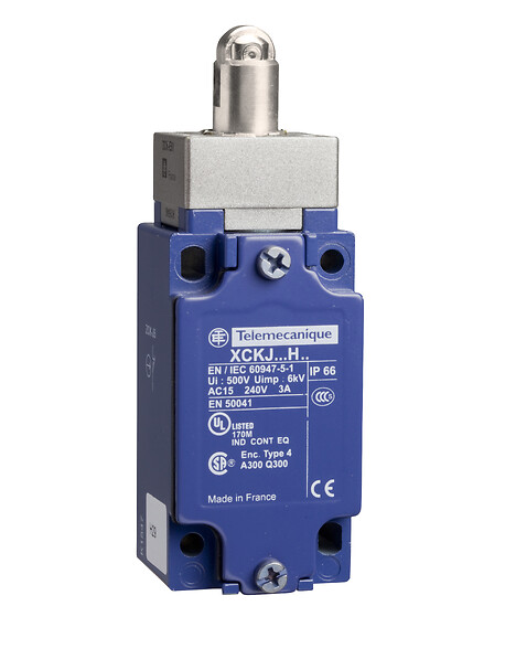 Schneider Electric Limit Anahtarı Xckj - Çelik Makaralı Pim - 1Nk+1Na - Ani Hareketli - Pg13
