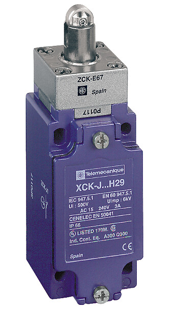 Schneider Electric Telemecanique Sensors Limit Anahtarı Xckj - Çelik Makaralı Pim Sağlamlaştırılmş - 1Nk+1Na - Ani - Pg13