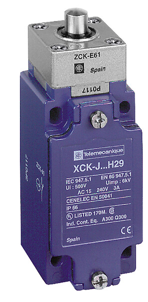 Schneider Electric Limit Anahtarı Xckj - Metal Pim - 1Nk+1Na - Yavaş Kesen - Pg13