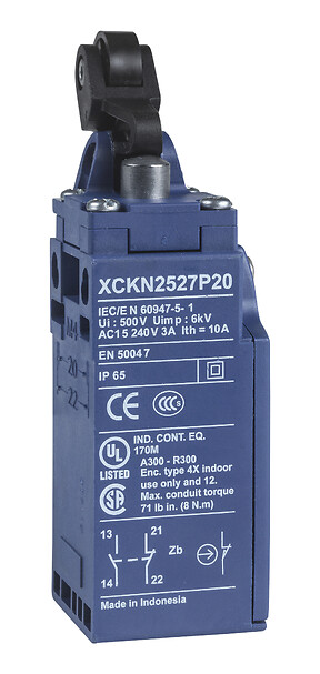 Schneider Electric Limit Anahtarı Xckn - Termopl Makaralı Manivela Pimi Diky - 1Nk+1Na - Ani - Pg11