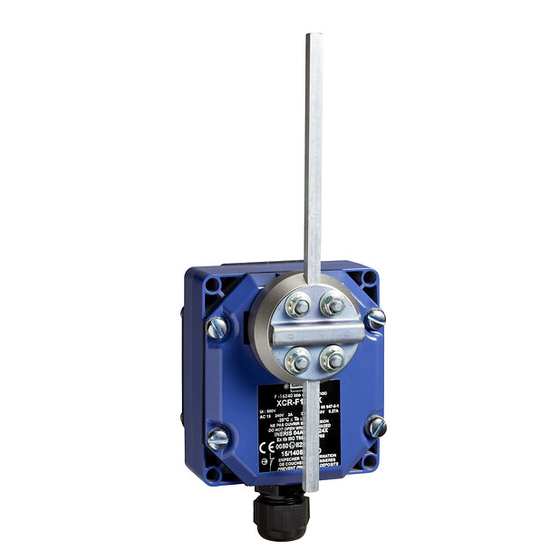 Schneider Electric Limit Anahtarı Xcr-B - Kare Çubuk 6 Mm - 2 X (1 Nk + 1 Na)
