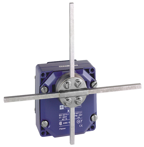 Schneider Electric Limit Anahtarı Xcr - Metal Sabit Çapraz Çubuk Manivl Kare Çubuk 6Mm - 2X(1Nk+Na)