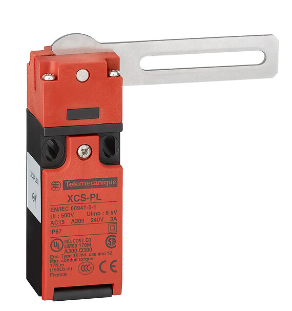 Schneider Electric Plastik Koruma Anahtarı Xcspl - 2 Nk - Döner Manivela - 1 Giriş Tapped M16 X 1.5