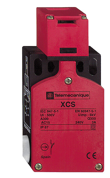 "Schneider Electric Plastik Emniyet Şalteri Xcsta - 3 Nk - Yavaş Kesen - 2 Giriş Tapped 1/2"" Npt"