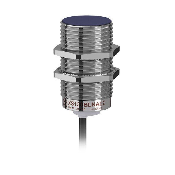 Schneider Electric Endüktif Sensör Xs1 M30 - L57Mm - Brass - Sn15Mm - 12..24Vdc - Kablo 2M