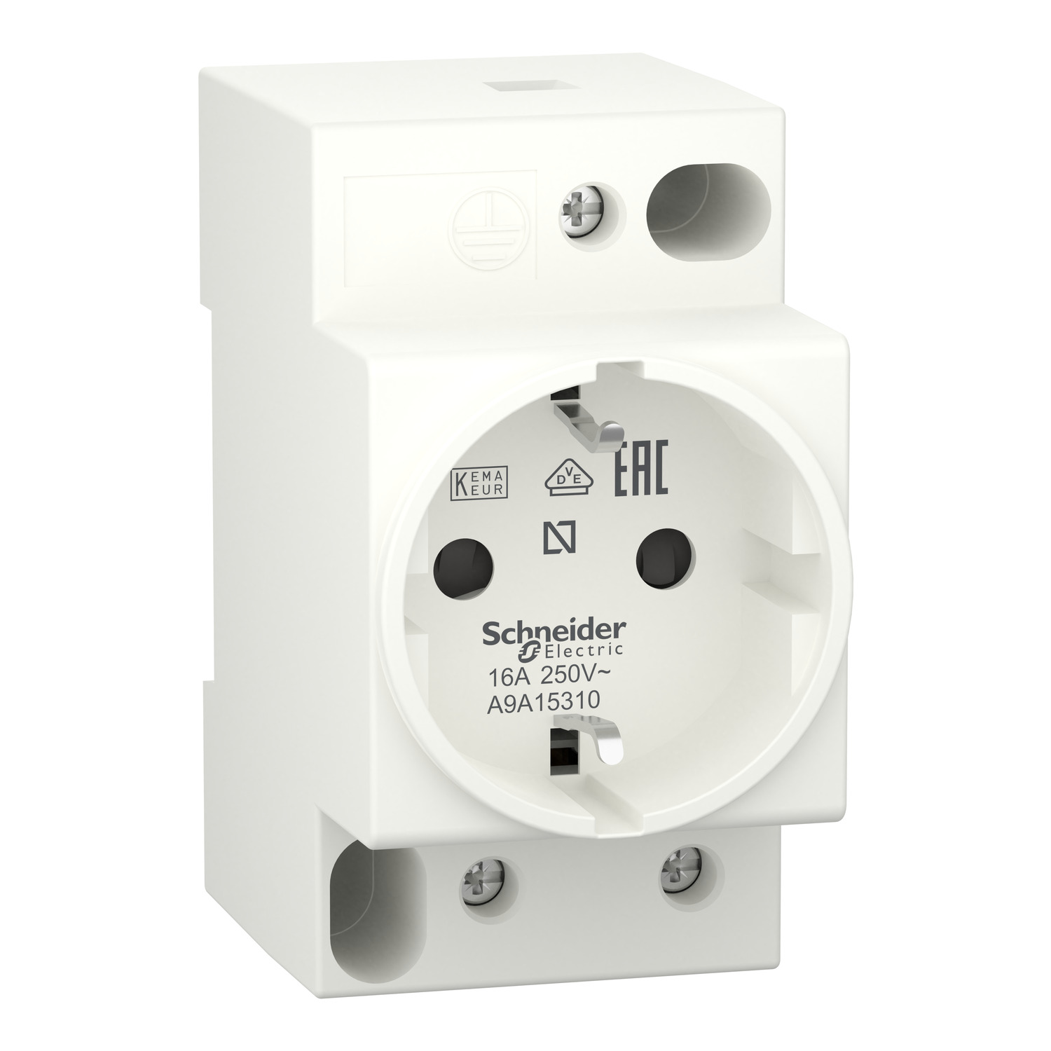 Schneider Electric Dın Soketi İpc - 2P+E - 16A - 250Vac - Kema Vde 0620 - Alman Std